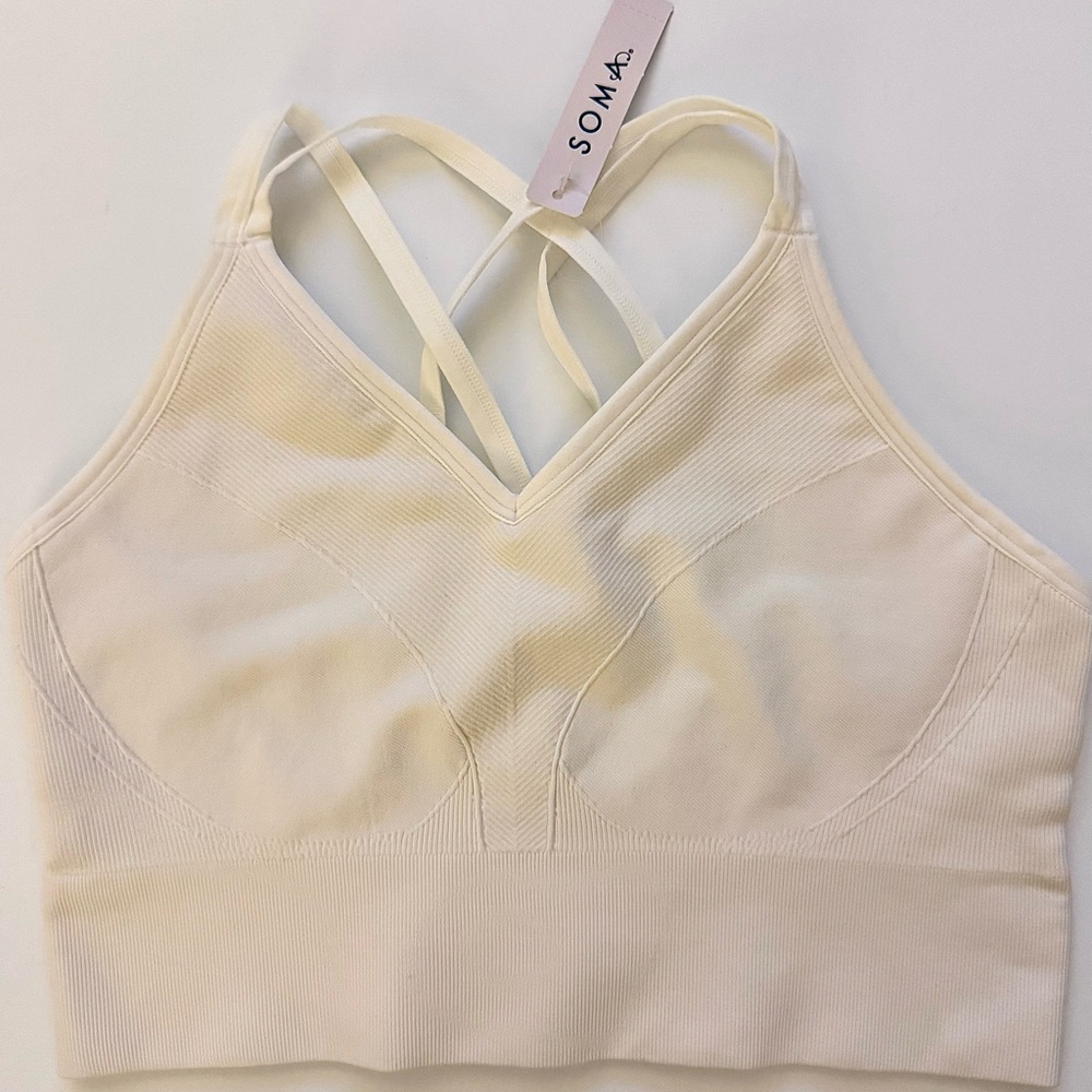 NWT/ Soma Sport Longline Strappy Bra